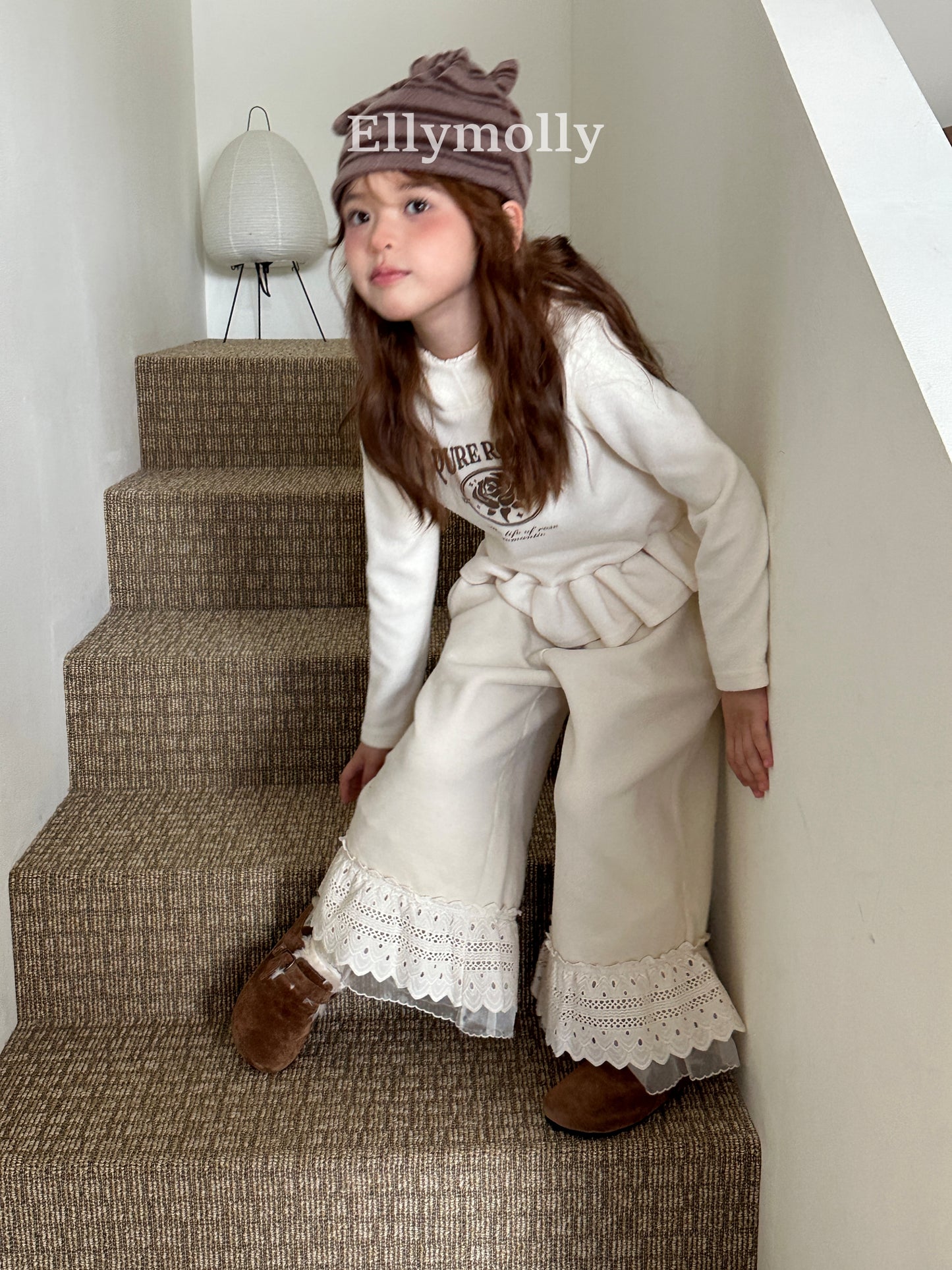 【予約】rose frill hood T / ellymolly (5-15号)