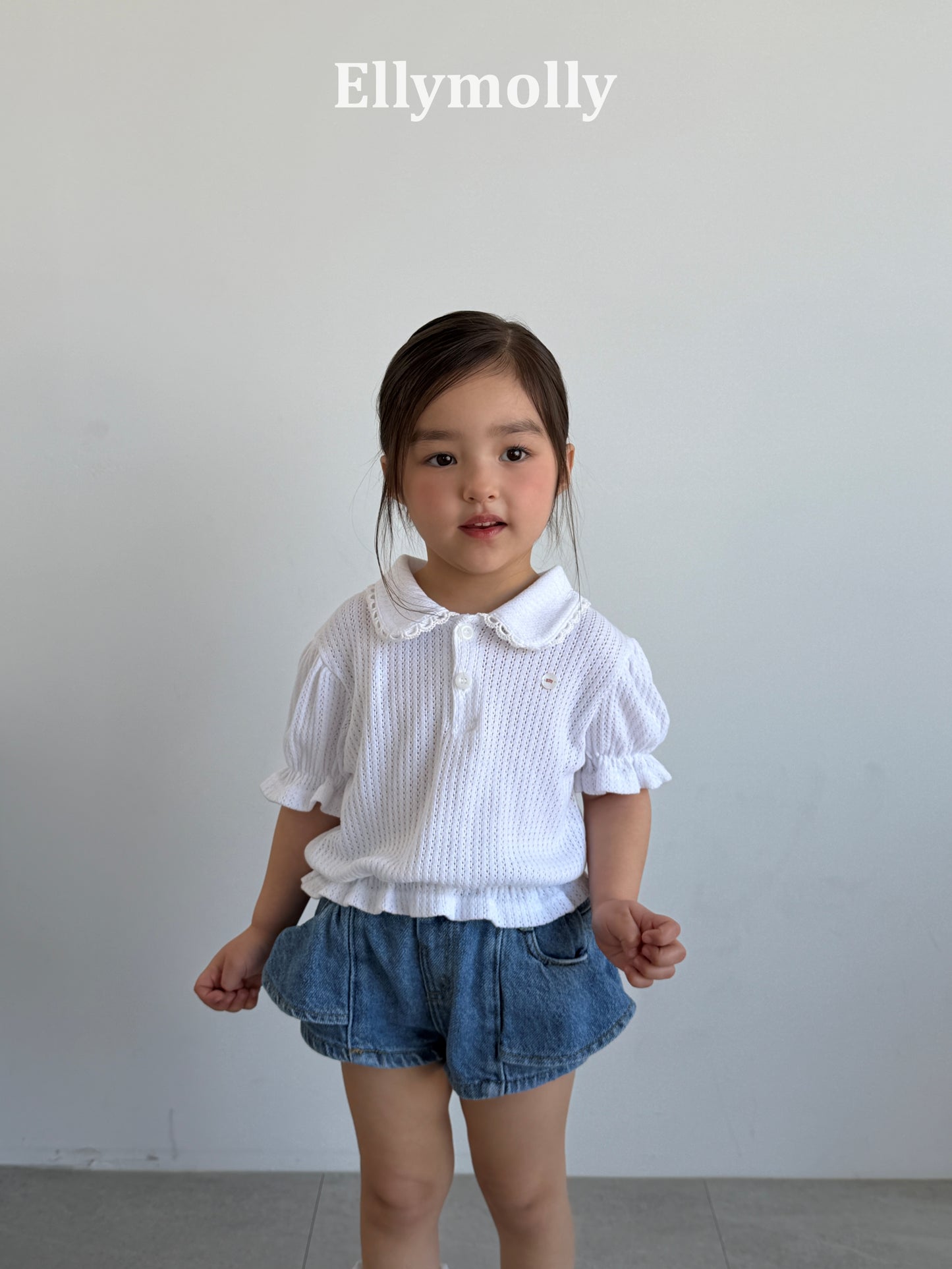 【予約】atelier puff collar T / ellymolly5-15号