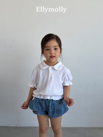 【予約】atelier puff collar T / ellymolly5-15号