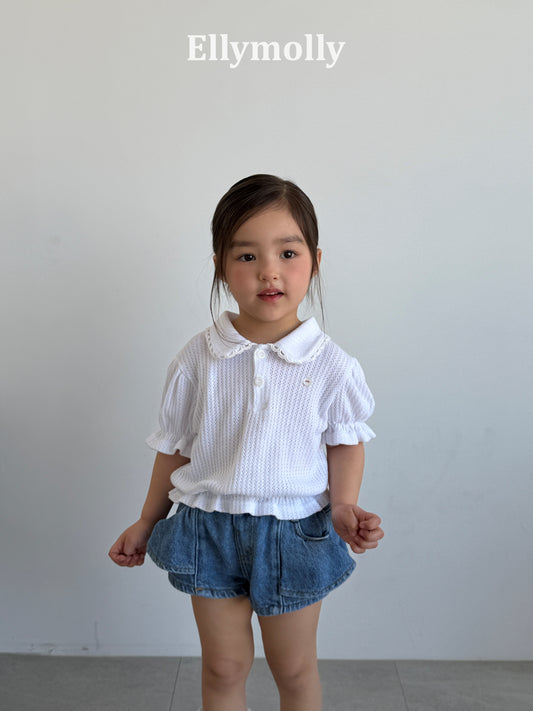 【予約】atelier puff collar T / ellymolly5-15号