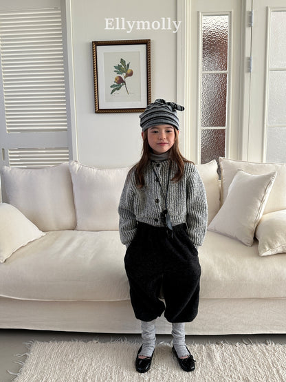 【予約】muffin wool cardigan / ellymolly (5-19号)