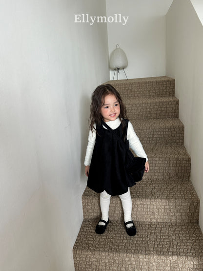 【予約】luna balloon one-piece / ellymolly (5-15号)