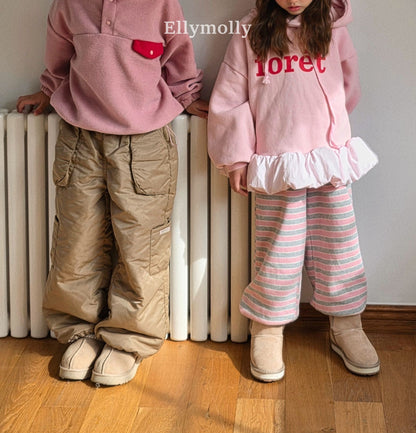 【予約】gray heart jogger pt / ellymolly (5-19号)