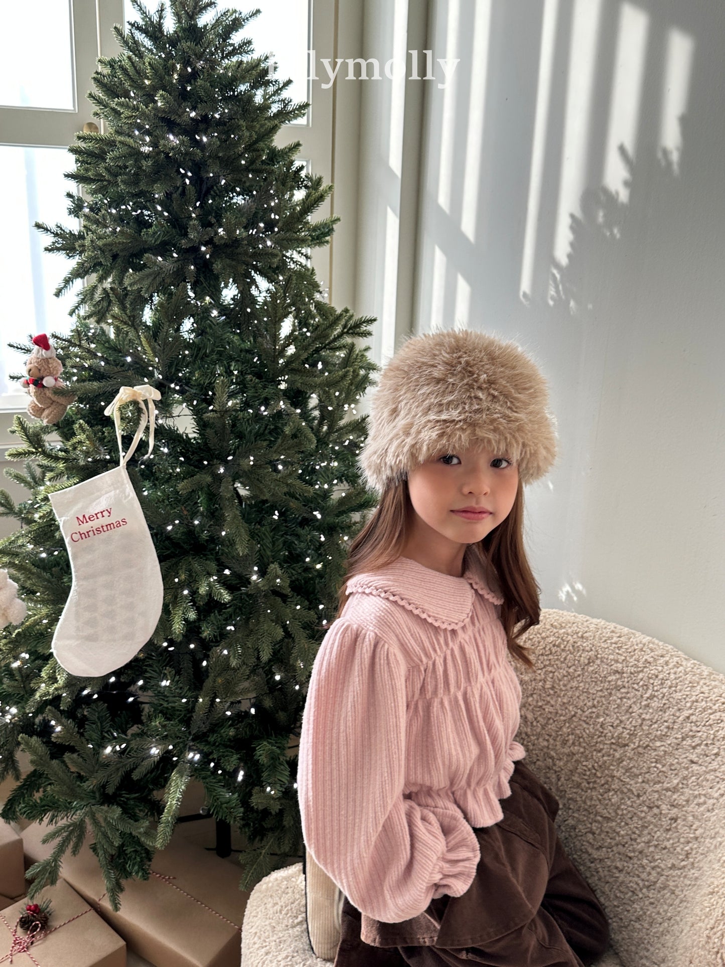 【予約】honey round collar BL / ellymolly (5-15号)