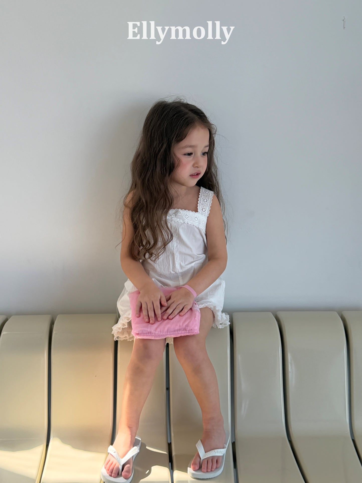 【予約】pure lace rompers / ellymolly5-15号