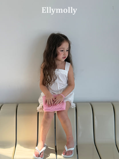【予約】pure lace rompers / ellymolly5-15号