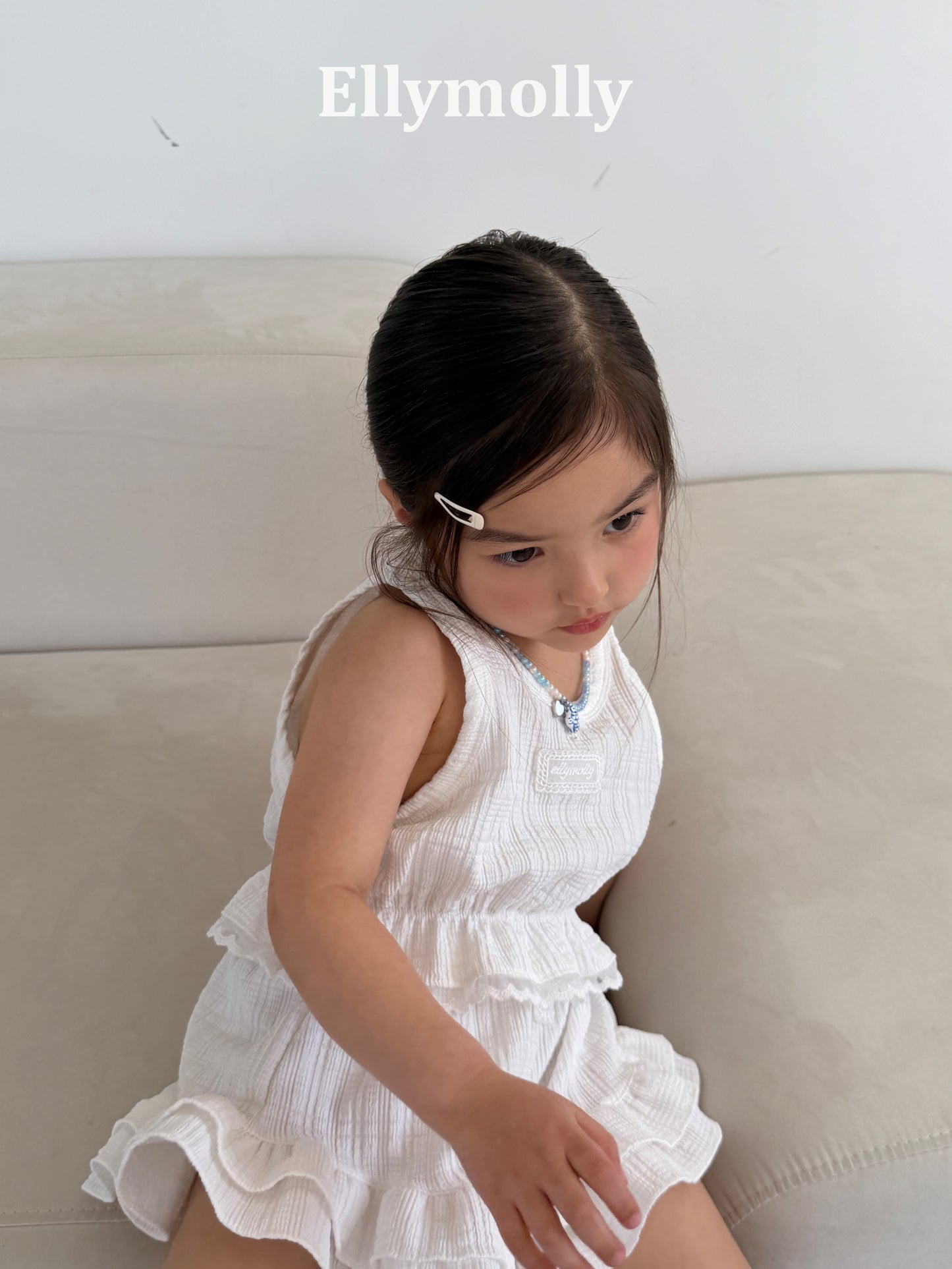 【予約】flow sleeveless / ellymolly5-15号 플로우