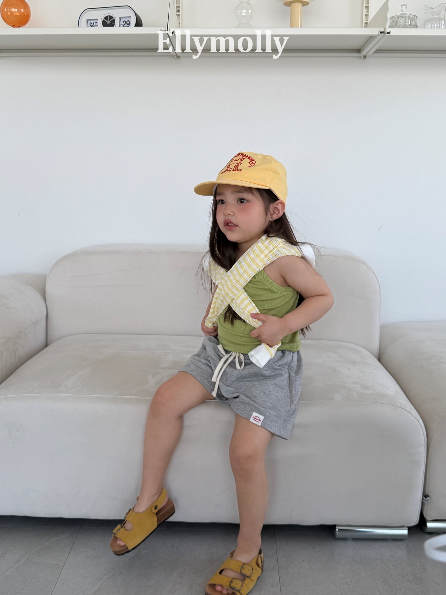 【予約】layered sleeveless / ellymolly(5-15号)슬라임 레이어드