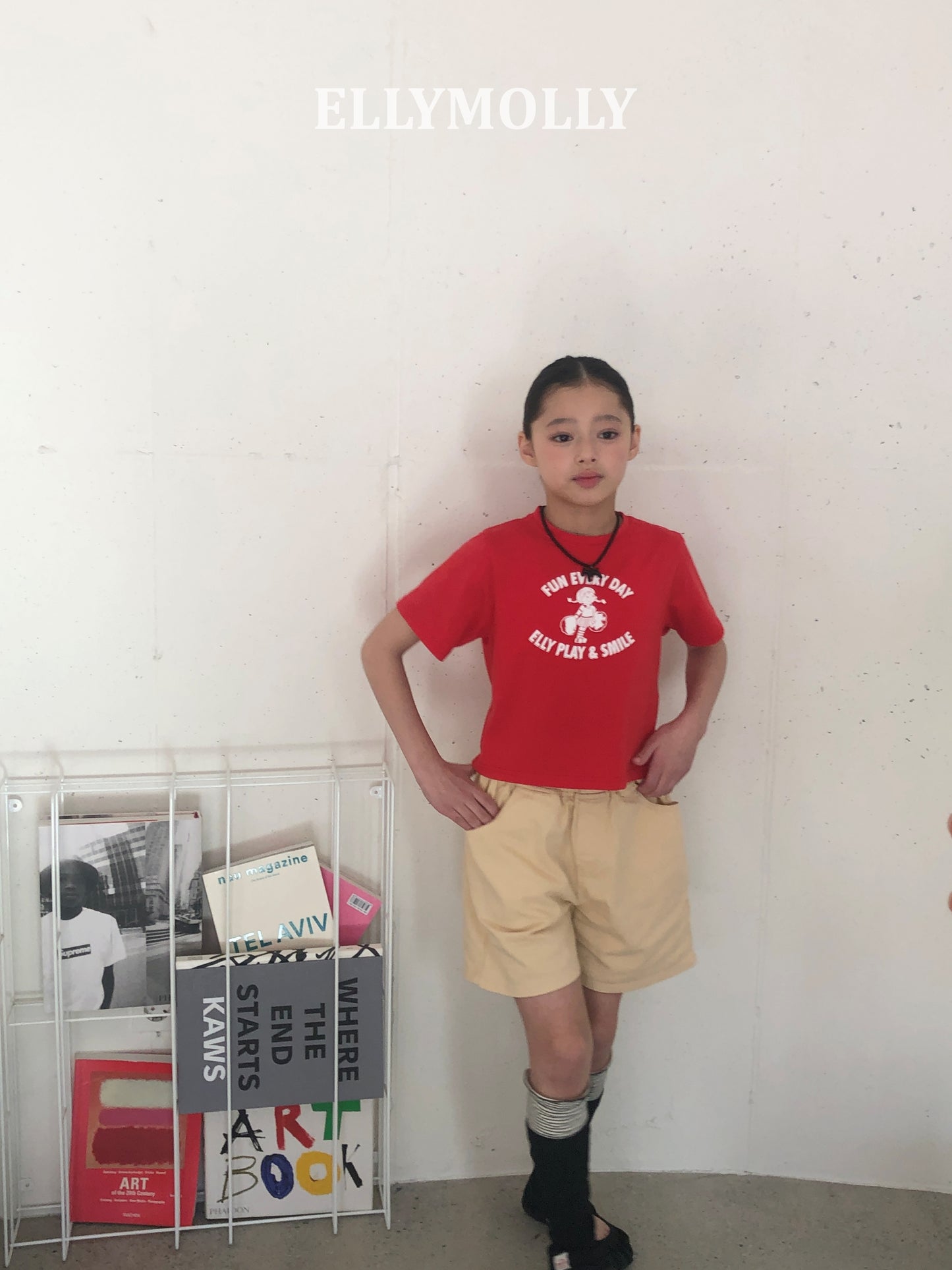 【予約】day fit short pants / ellymolly5-15号데이핏