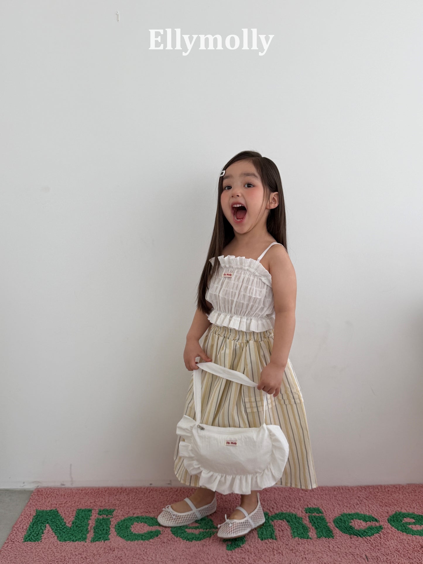 【予約】Blanche long skirt / ellymolly 5-15号 블랑쉬롱sk