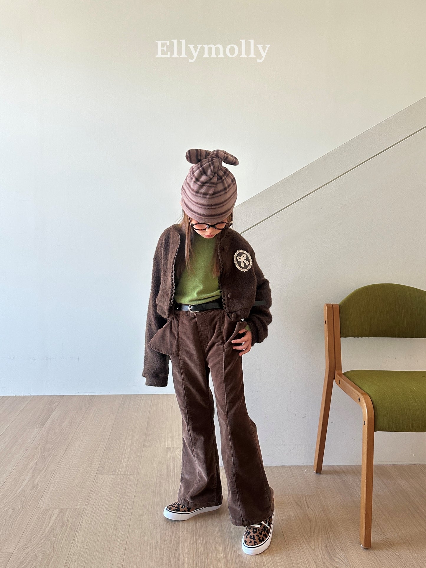 【予約】Selley peach frill boots cut / ellymolly (5-15号)