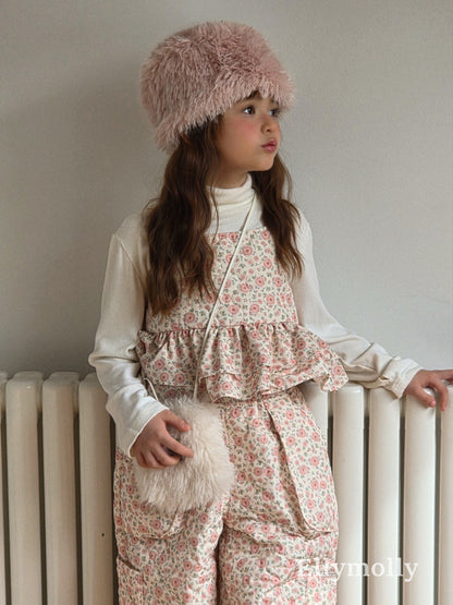 【予約】mongle fur mini bag  / ellymolly