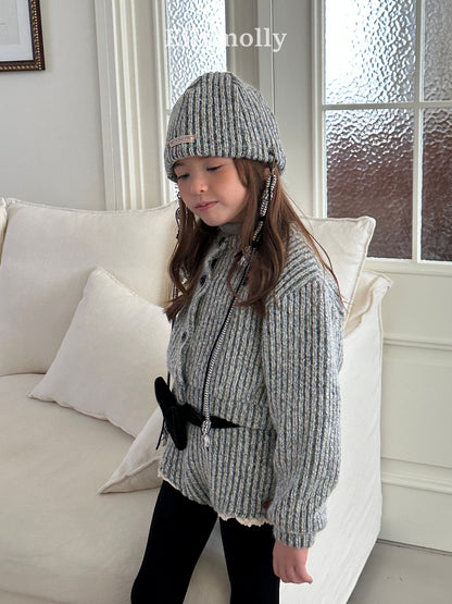 【予約】muffin wool cardigan / ellymolly (5-19号)