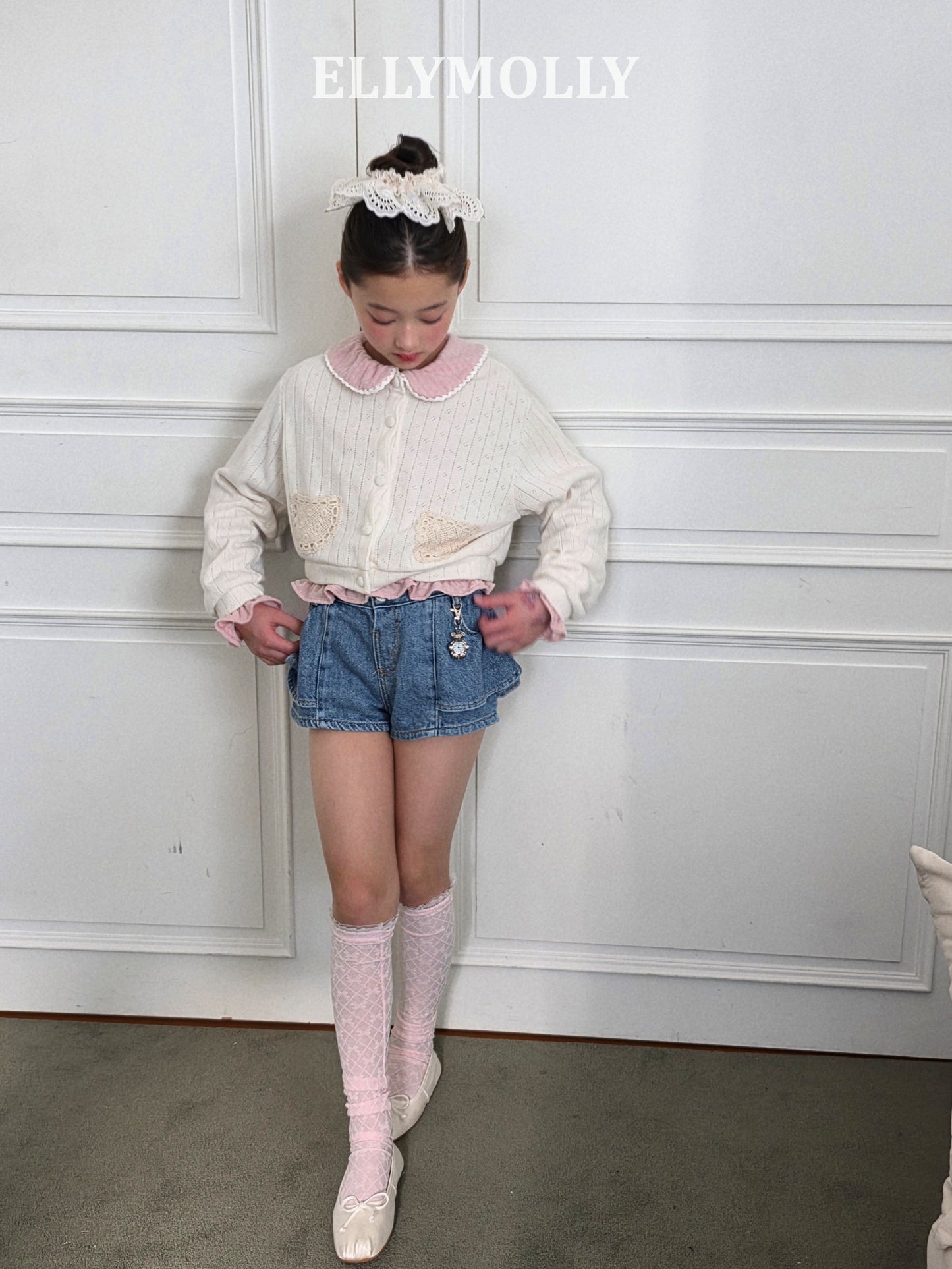 【予約】ribbon leg socks / ellymolly