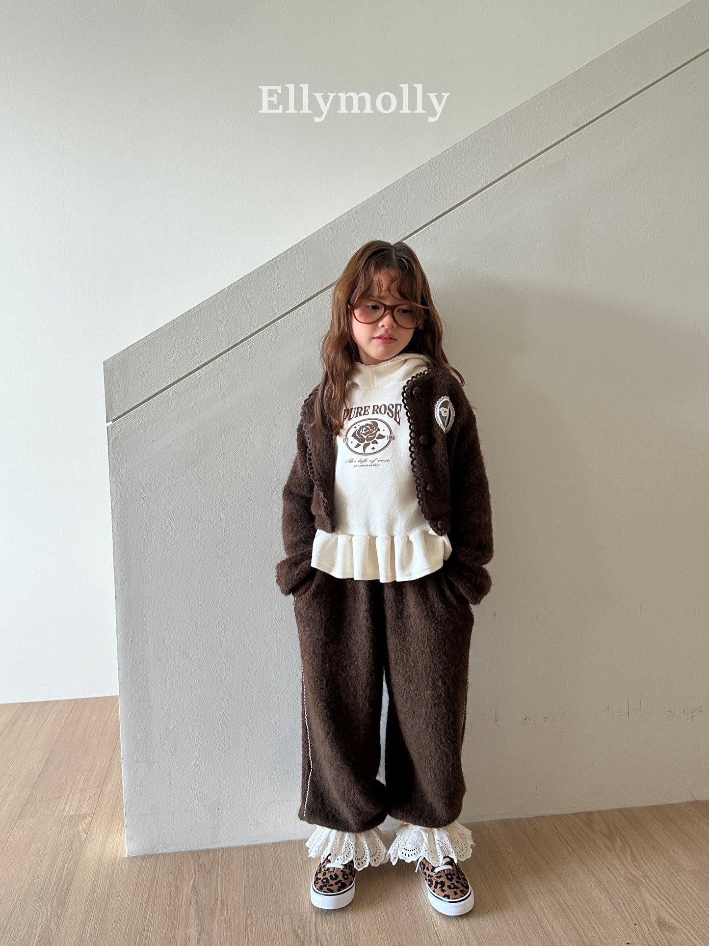 【予約】rose frill hood T / ellymolly (5-15号)