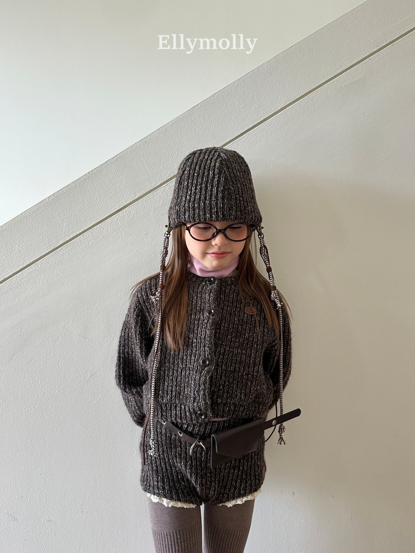 【予約】muffin wool knit pants / ellymolly (5-15号)