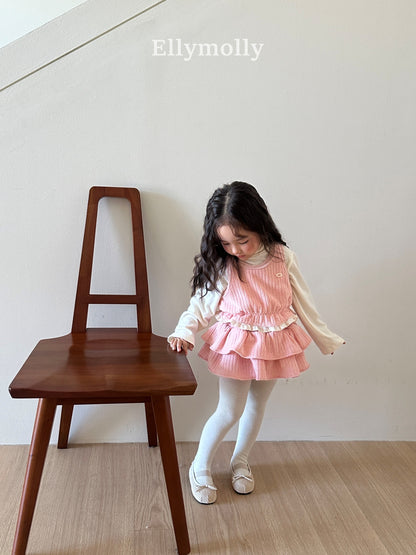 【予約】Bello crunch vest / ellymolly (5-15号)