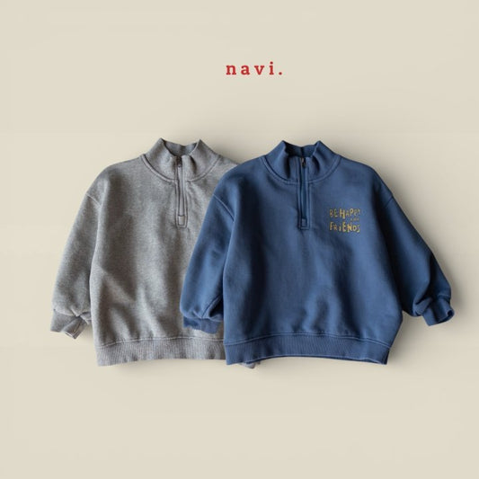 【予約】ハッピーハーフジップアップmtm / navi(S-JL)