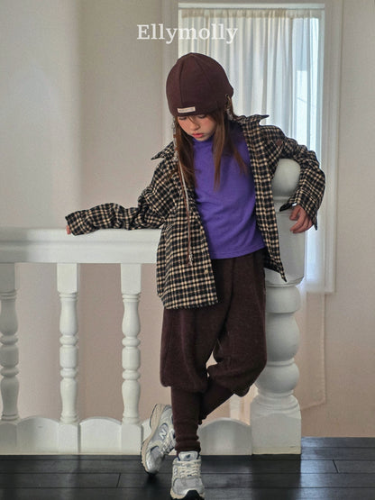 【予約】point warmer pants / ellymolly (5-19号)