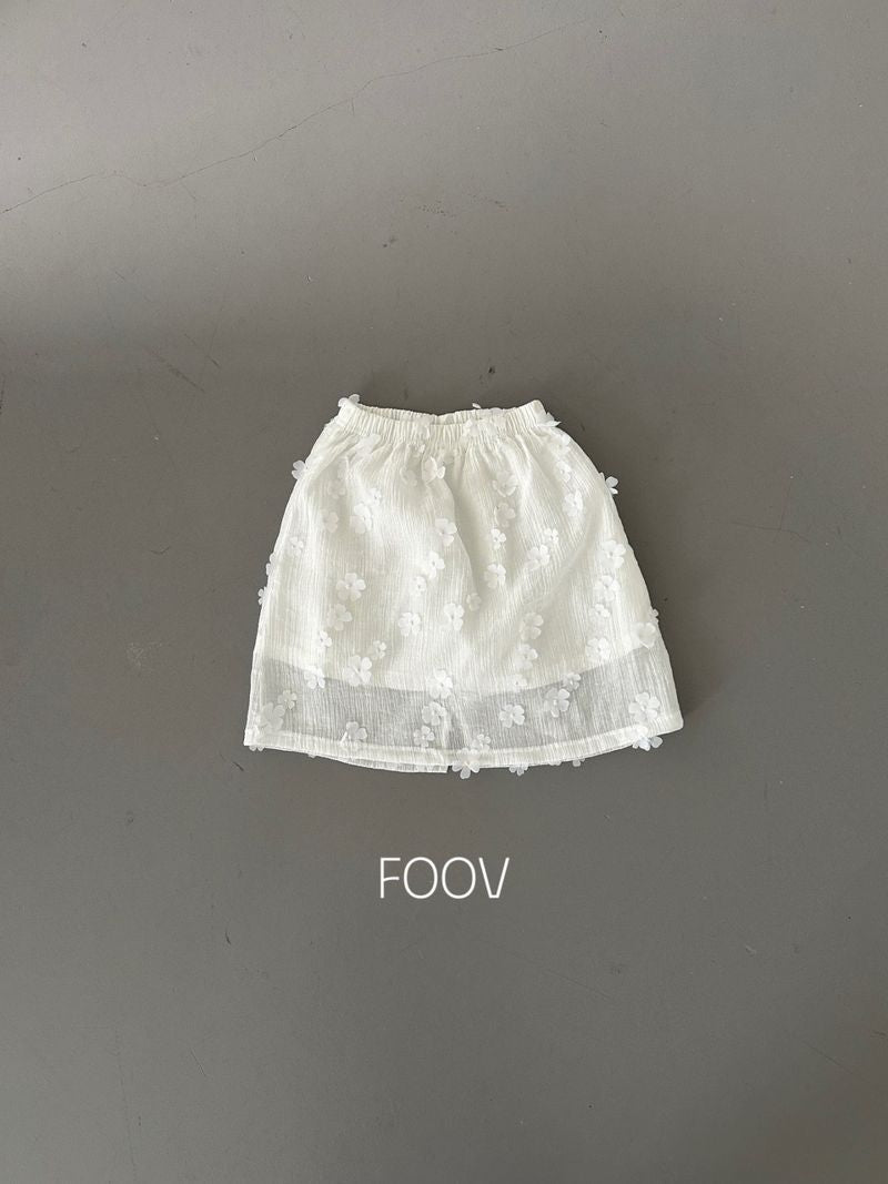【予約】フラワースカート / FOOV (S-XL)