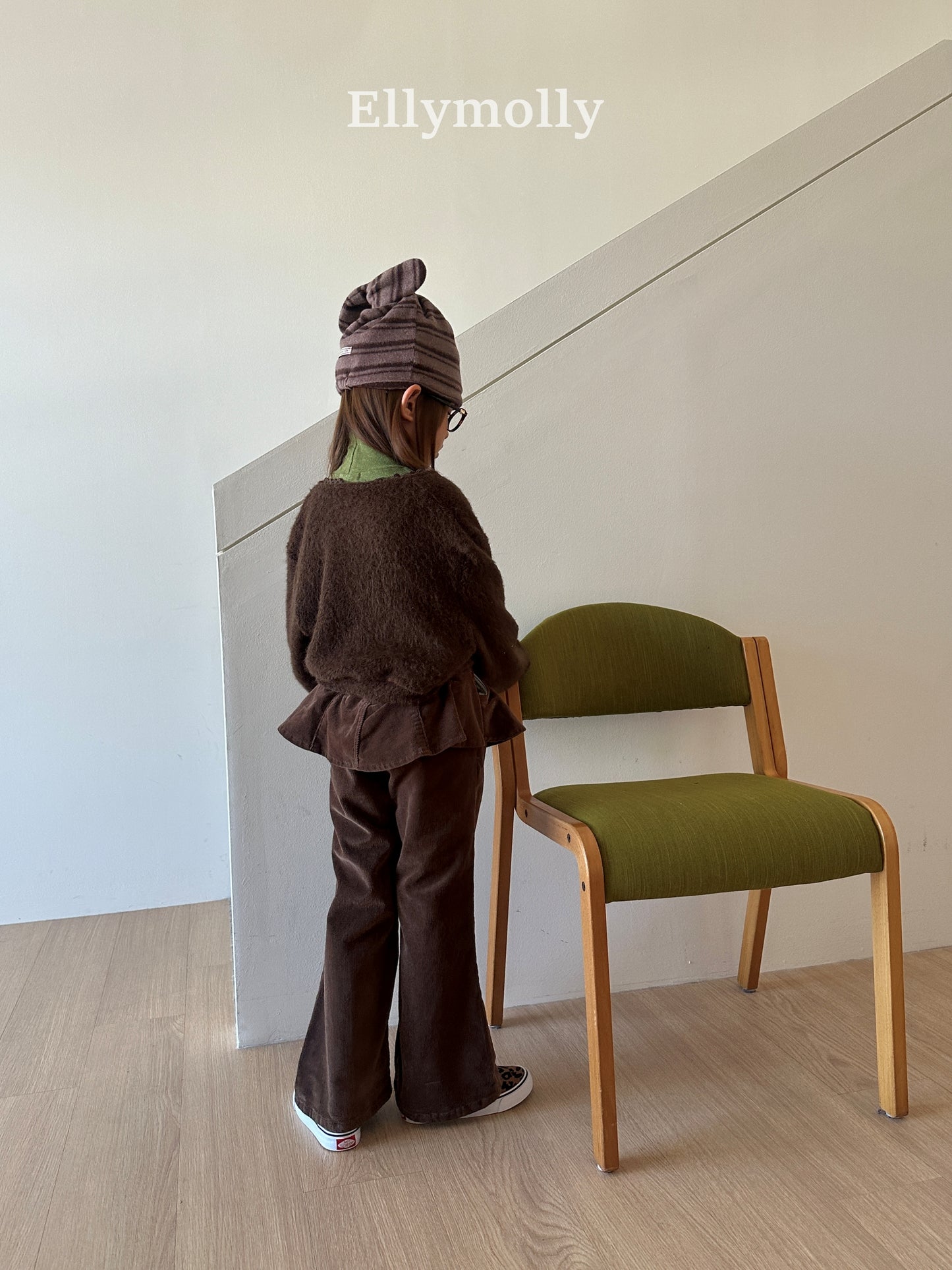 【予約】Selley peach frill boots cut / ellymolly (5-15号)