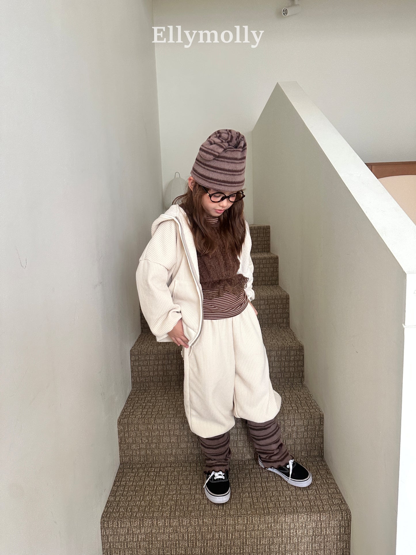 【予約】heart cozy jogger / ellymolly (5-19号)