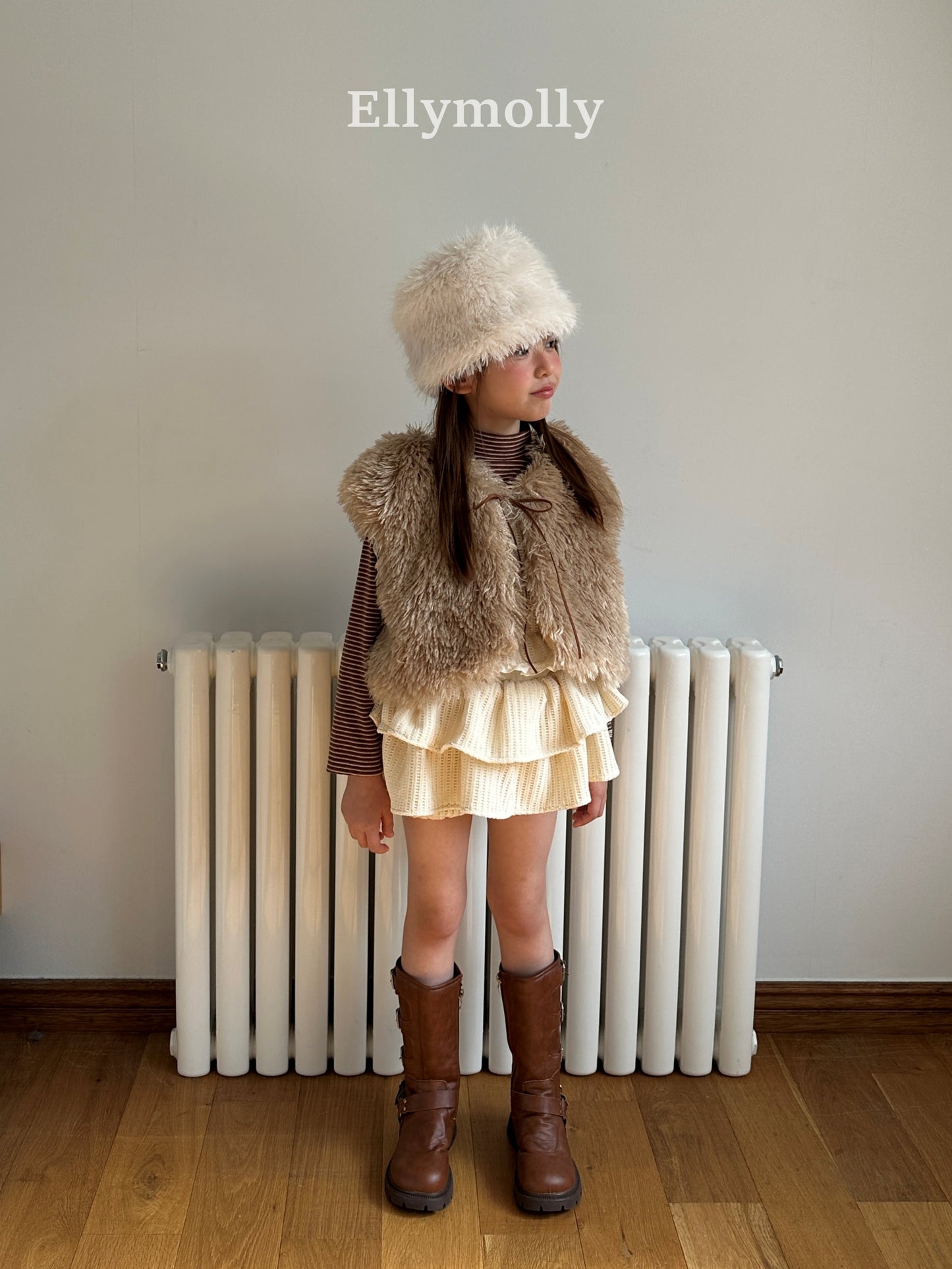 【予約】Bello crunch vest / ellymolly (5-15号)