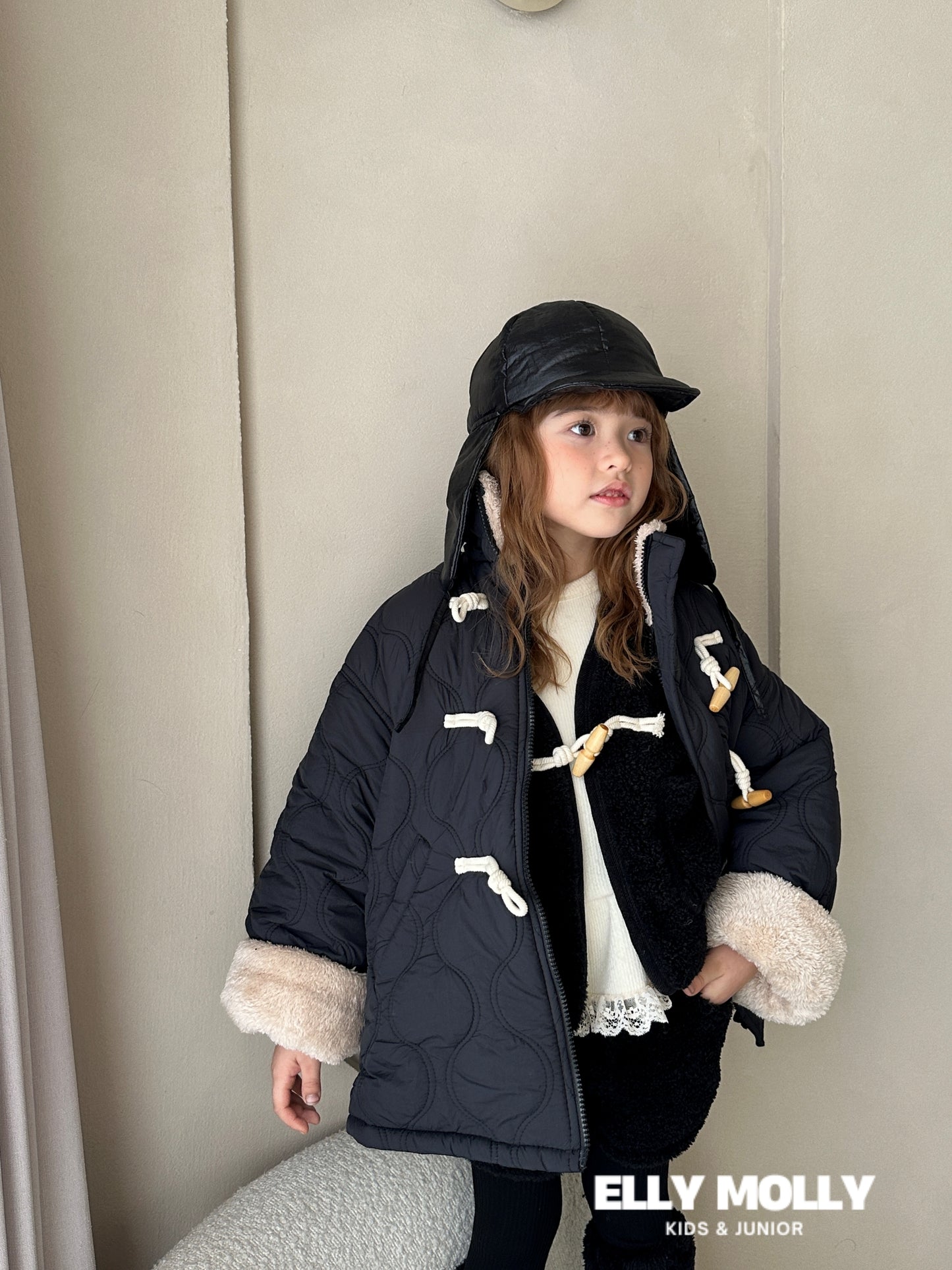 【予約】elly padding ear cap  / ellymolly