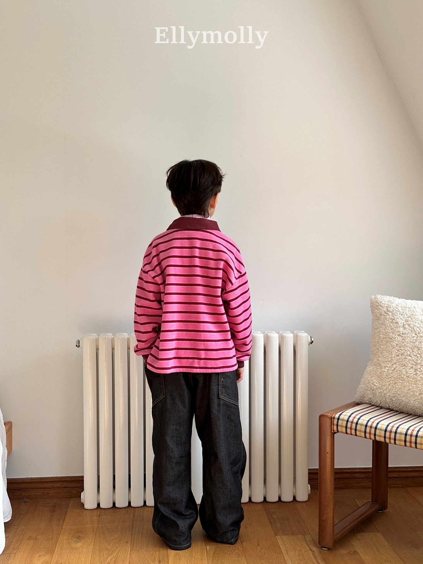 【予約】pompom snow collar T / ellymolly (5-19号)