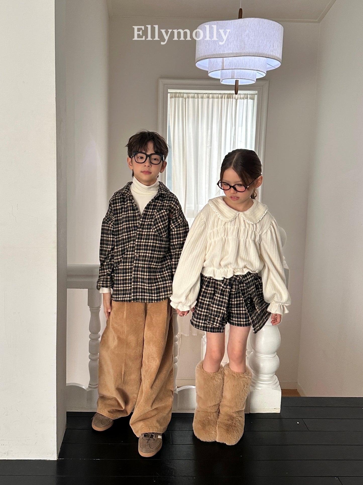 【予約】honey round collar BL / ellymolly (5-15号)