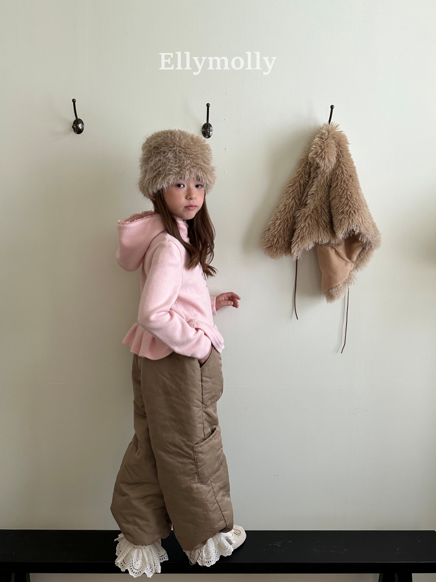 【予約】rose frill hood T / ellymolly (5-15号)