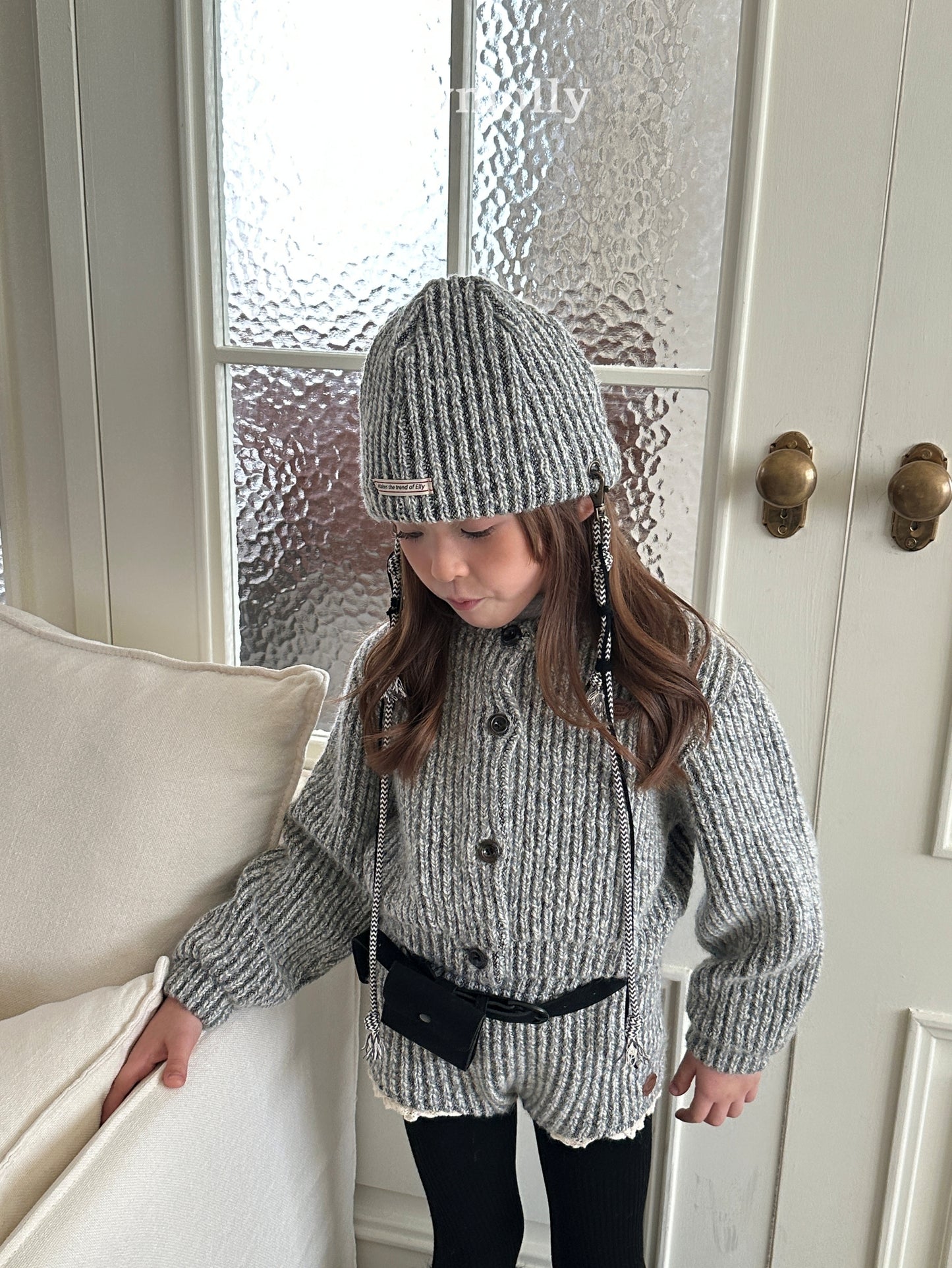 【予約】muffin wool knit pants / ellymolly (5-15号)