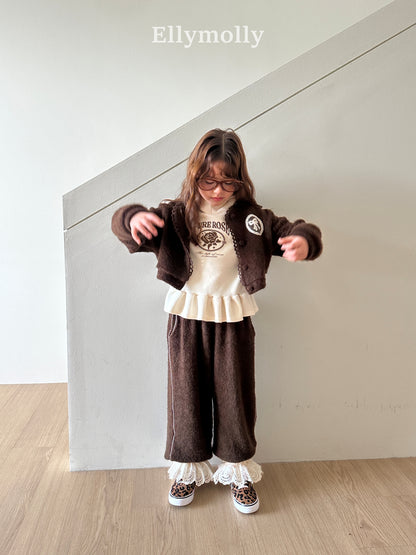 【予約】Fuzzy hug jogger pt / ellymolly (5-19号)