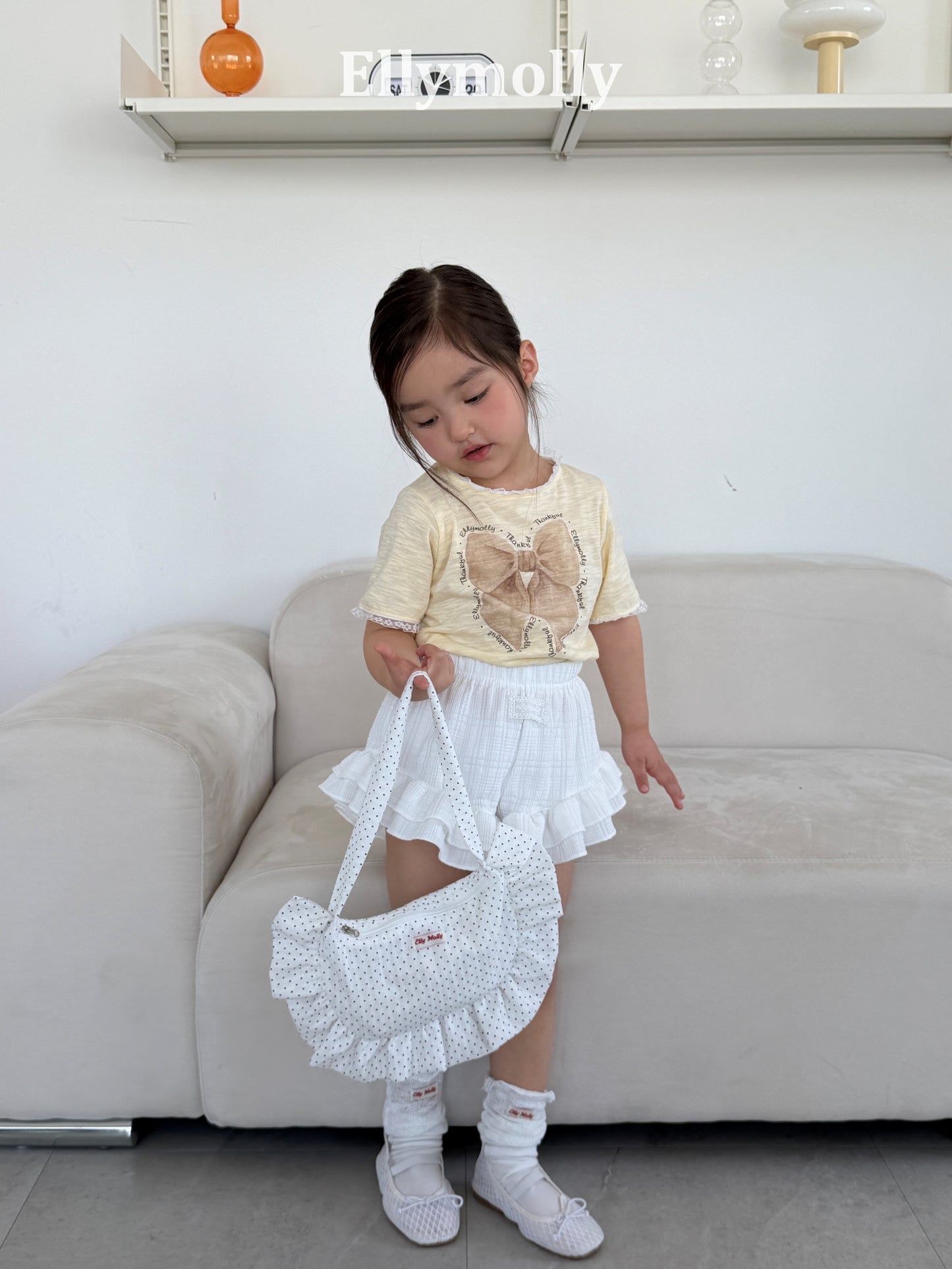 【予約】mini frill bag / ellymolly