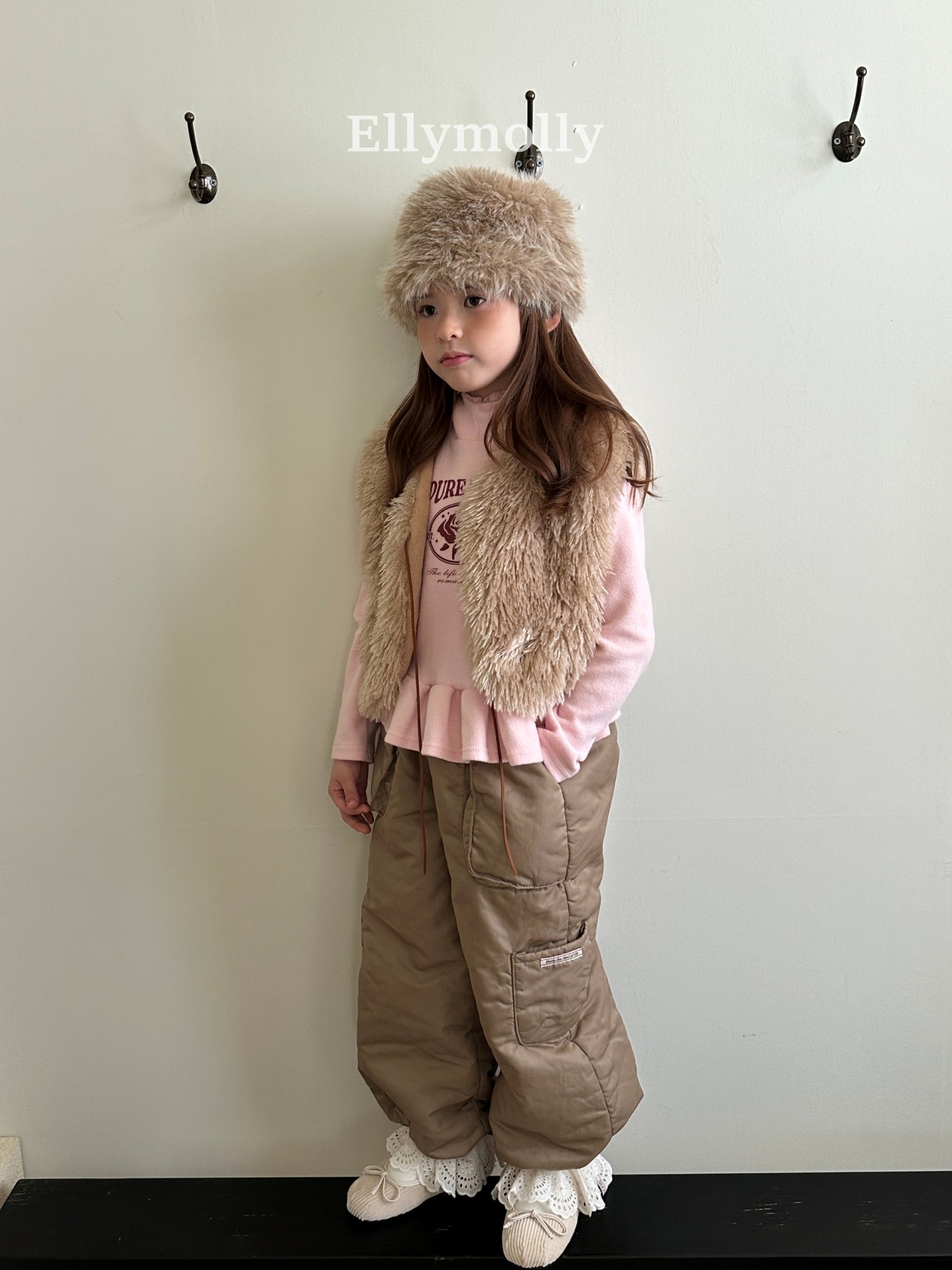 【予約】rose frill hood T / ellymolly (5-15号)