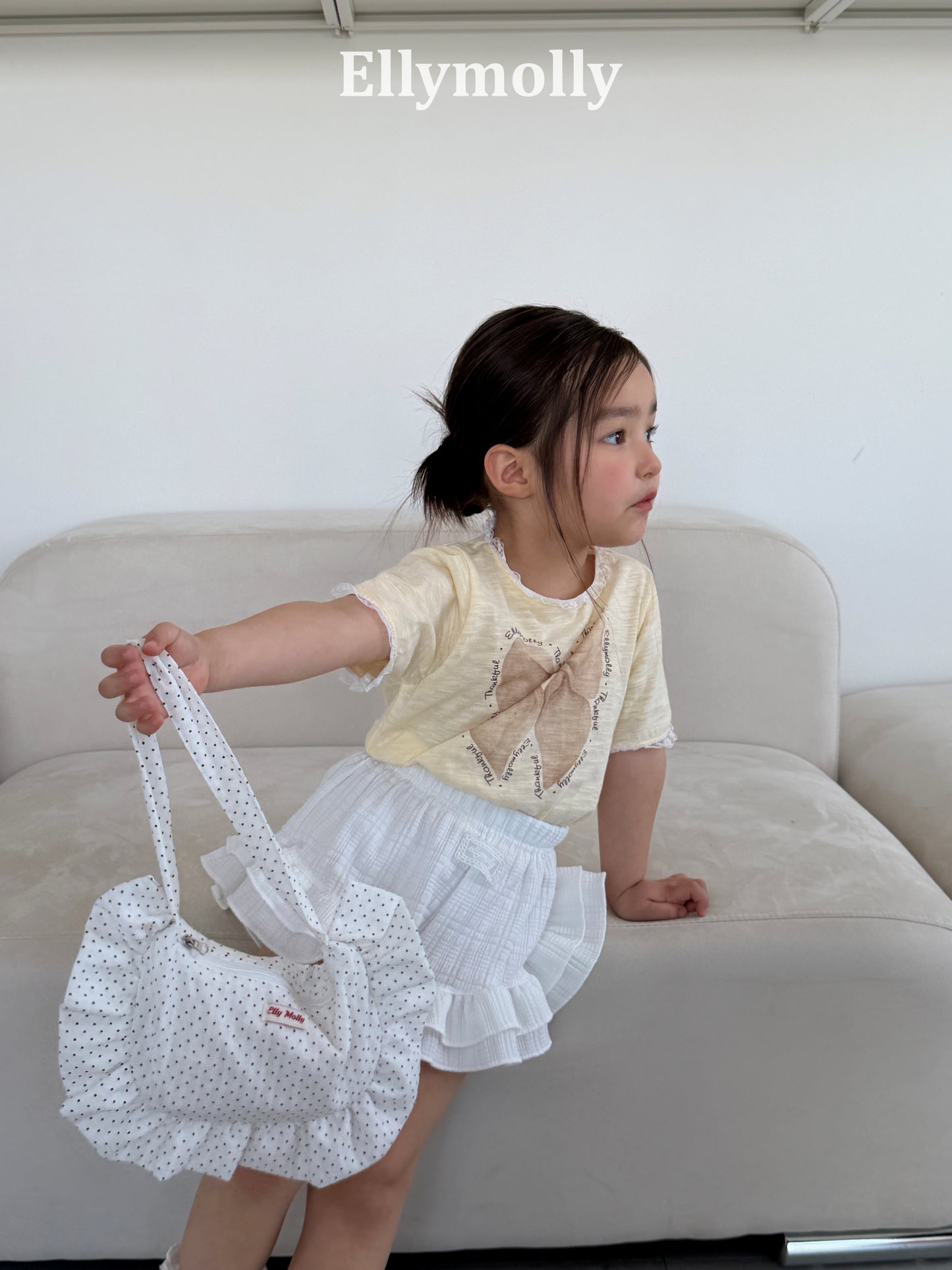 【予約】mini frill bag / ellymolly
