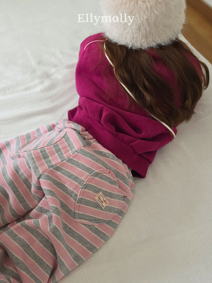 【予約】gray heart jogger pt / ellymolly (5-19号)