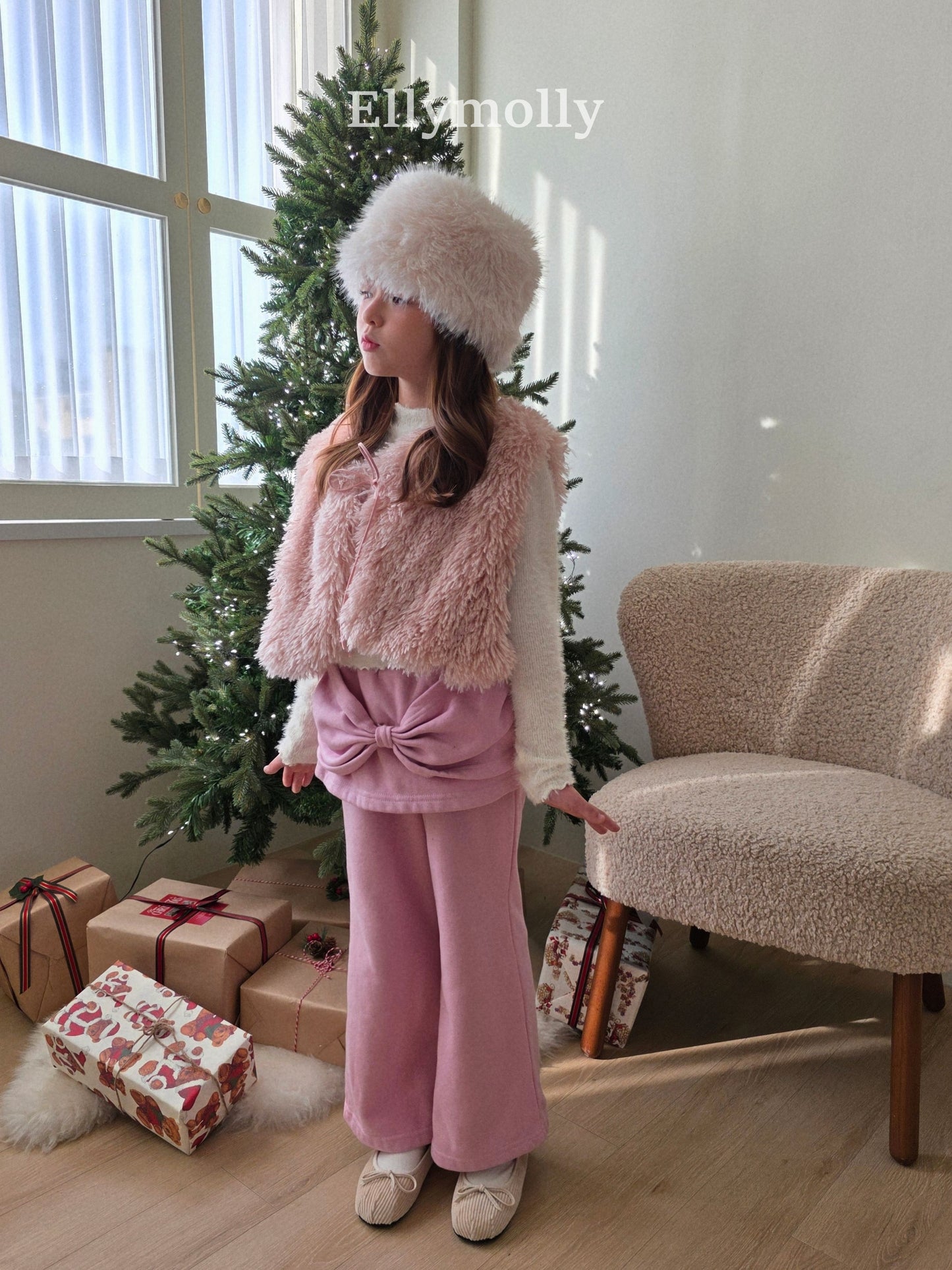 【予約】ribbon pants / ellymolly (5-15号)