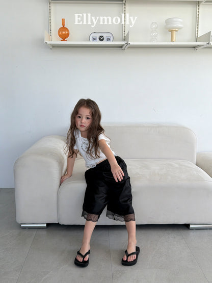 【予約】Swing lace pants / ellymolly5-15号스윙레이스