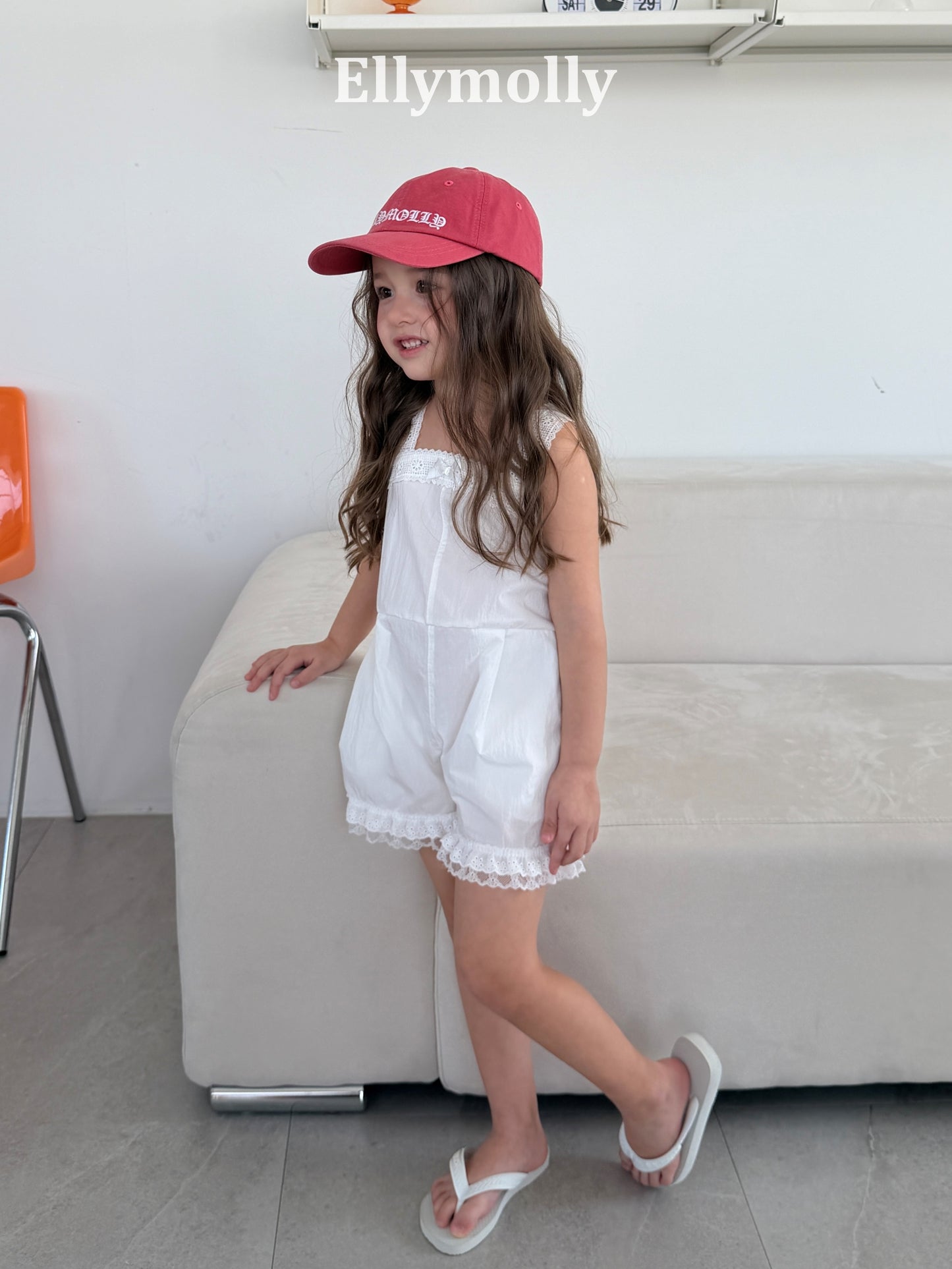 【予約】pure lace rompers / ellymolly5-15号