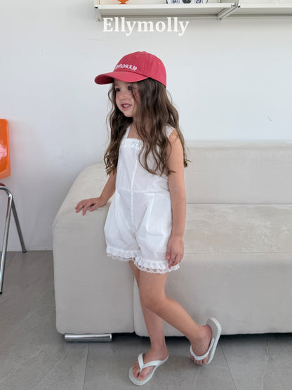 【予約】pure lace rompers / ellymolly5-15号