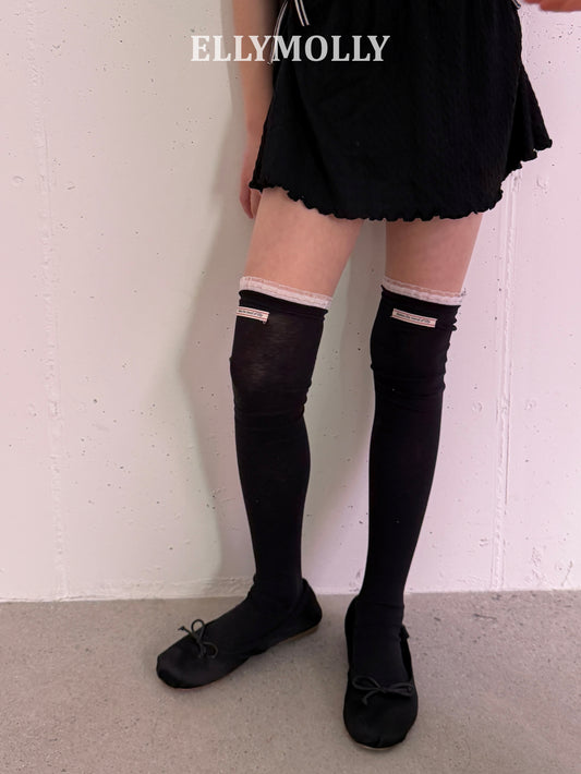 【予約】return fit leg socks / ellymolly리턴 핏