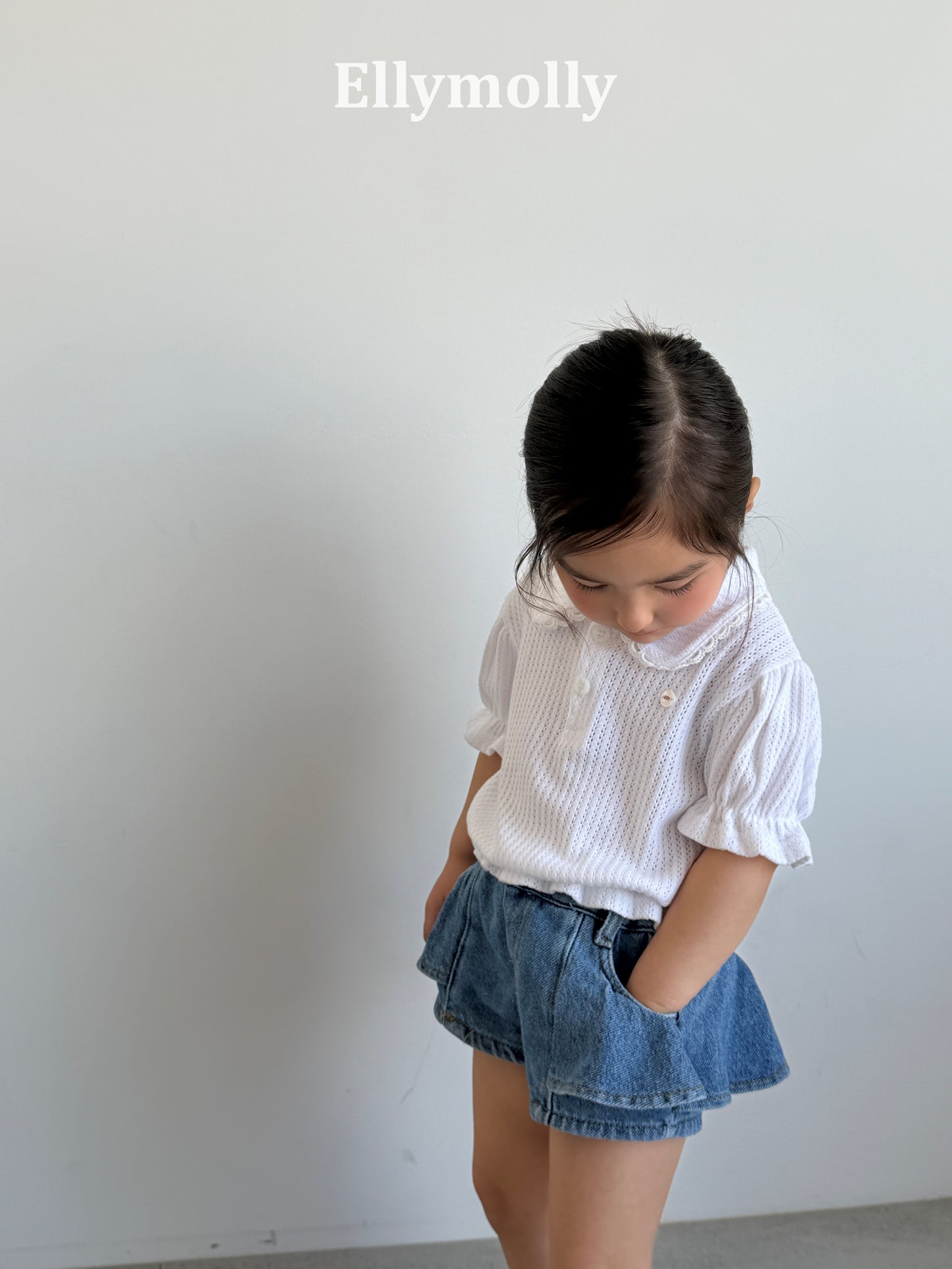 【予約】Celeb frill short pants / ellymolly5-15号셀럽프릴