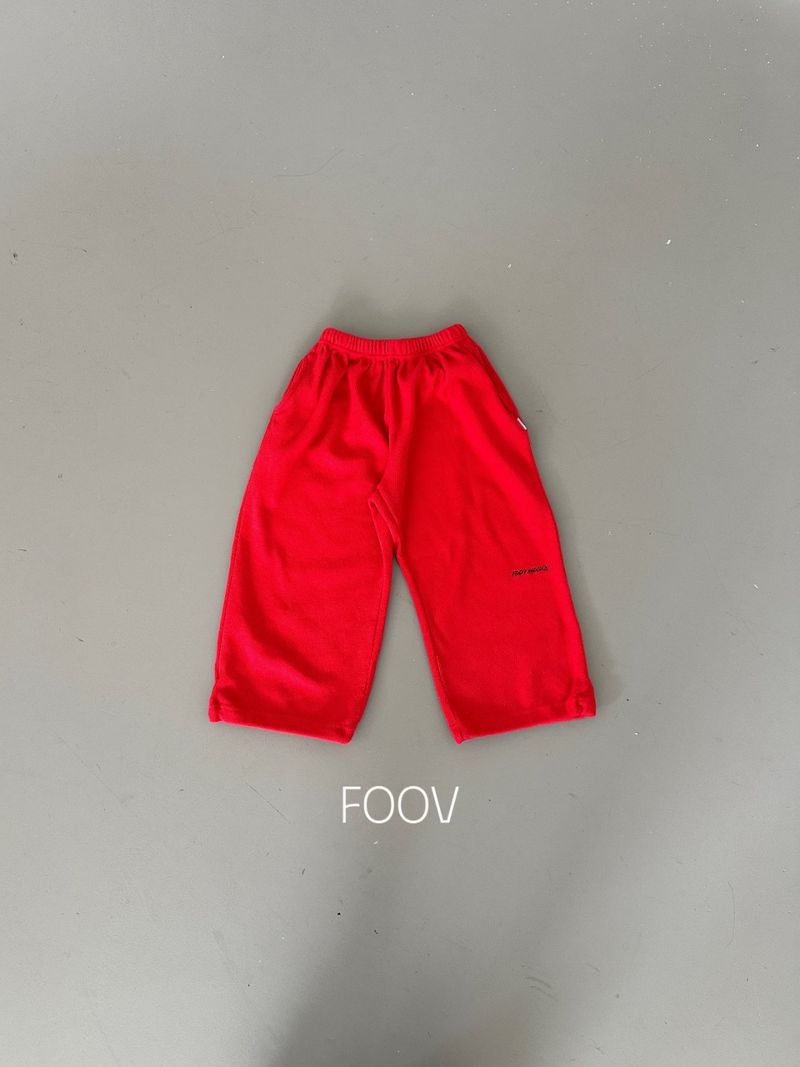 【予約】ワッフルパンツ / FOOV (S-JM)