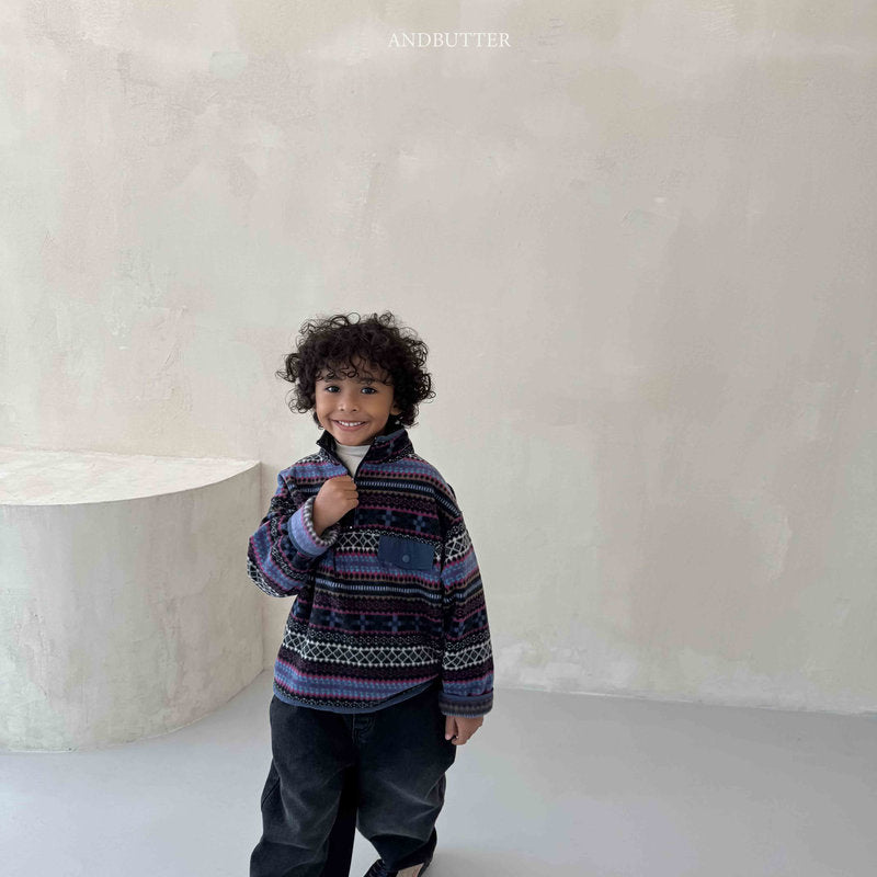 【予約】Patagon Pocket Fleece  /  andbutter (S-JM)