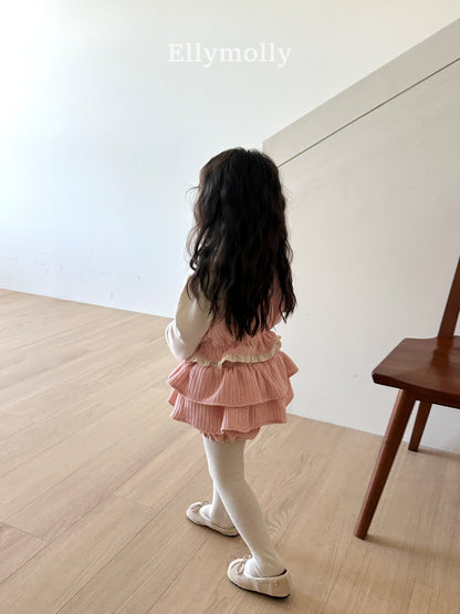 【予約】Bello crunch vest / ellymolly (5-15号)