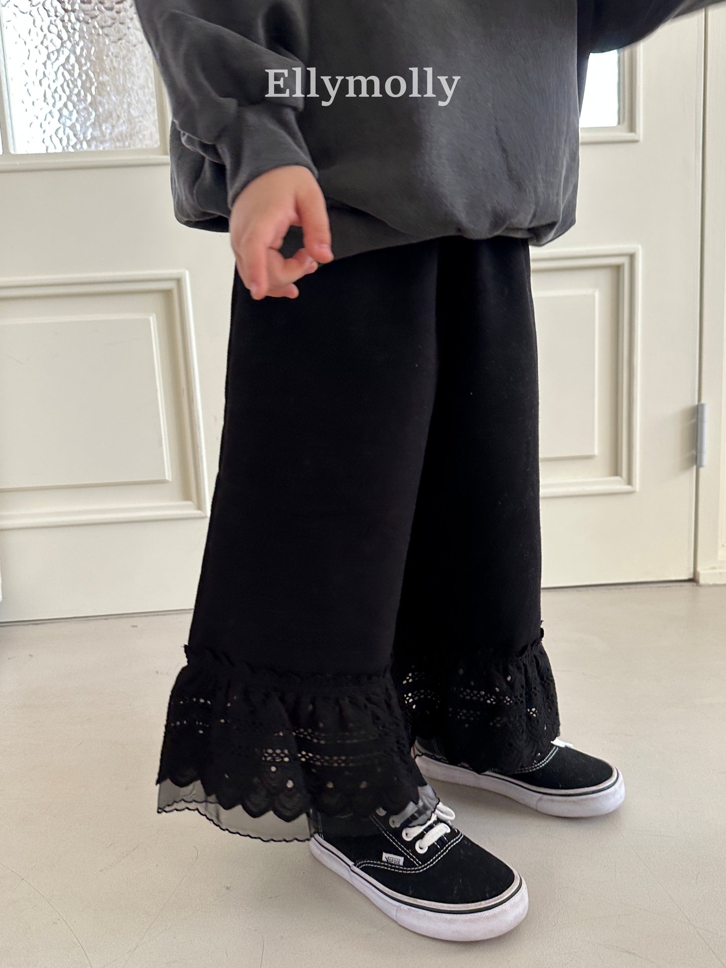 【予約】creamy lace pants / ellymolly (5-15号)