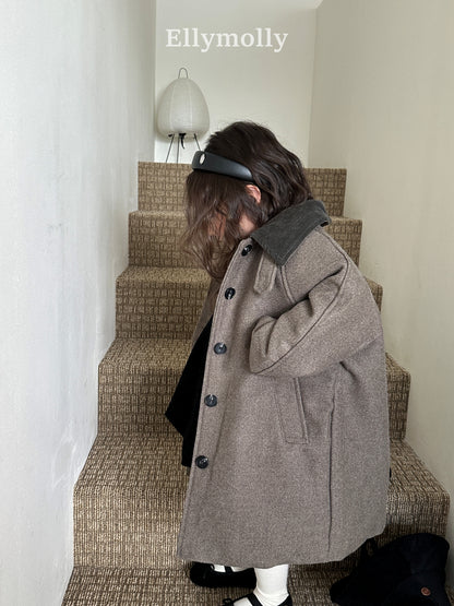 【予約】fine wool long coat / ellymolly (5-19号)