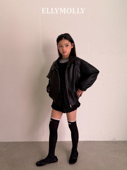 【予約】return fit leg socks / ellymolly리턴 핏