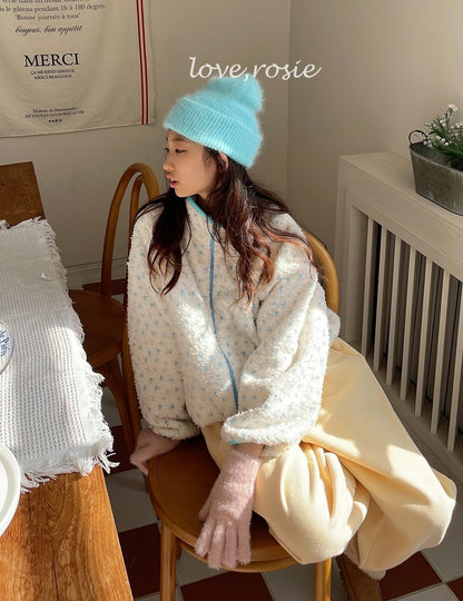 【予約】flower boa jumper  / love rosie (L-3XL,adult)